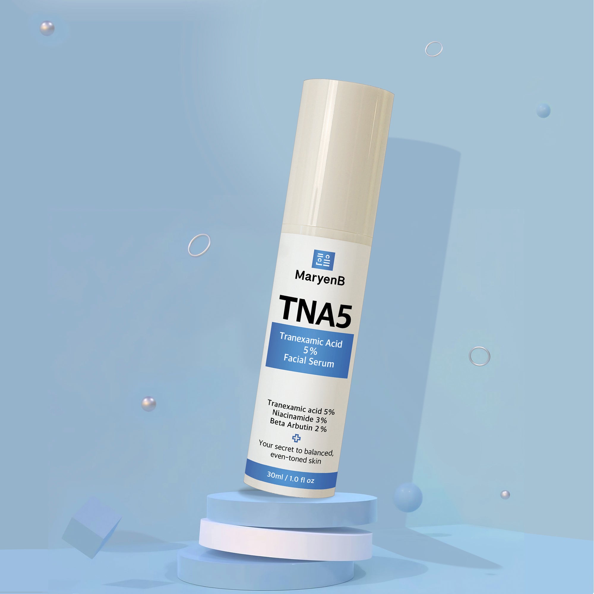 MaryenB TNA5 Tranexamic Acid 5% Serum 1 Fl Oz - Dark Spot Treatment